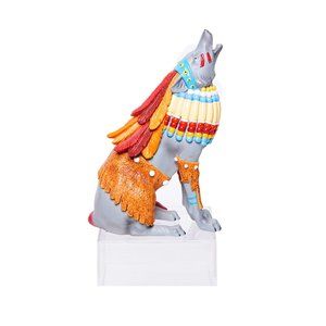 Westland Giftware Chief Cry Wolf Figurine WG-19313 Call of the Wolf Collection